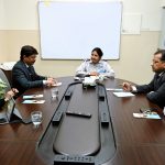 Dr. Qaiser Julius, Director of OTS Meeting with Territorial Leadership