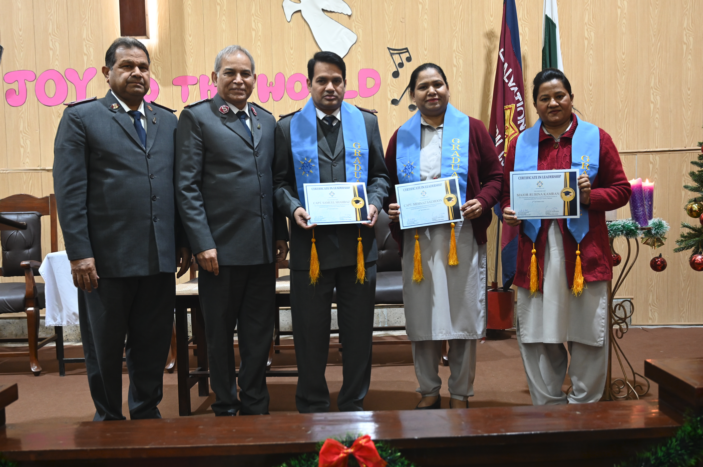 Our 3 Officers completed “Catalysing Leadership Training” course From Bible Society.