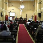 The Ash Wednesday service at Central Hall, Lahore