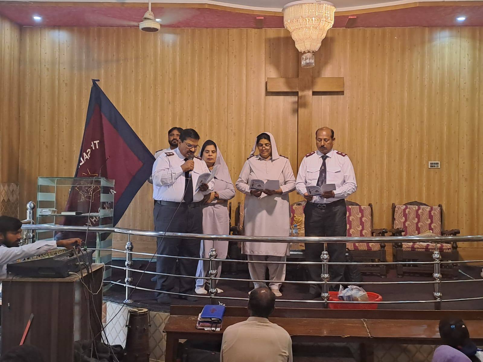 You are currently viewing The Installation and Welcome Meeting of Majors Jamil Anayat and Naghama Jamil