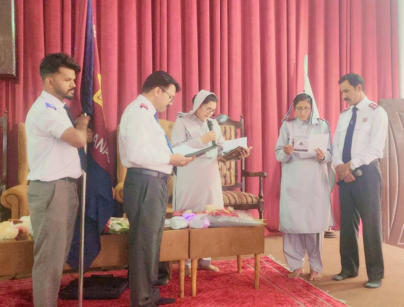 You are currently viewing The Installation and Welcome Ceremony of Majors Javed Nayer and Rani Fahmida