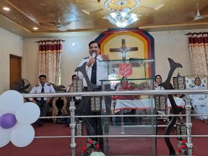 Read more about the article Blessed Easter Service at Chak 133 Amrit Nagar