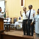 Farewell of Retiring Officers