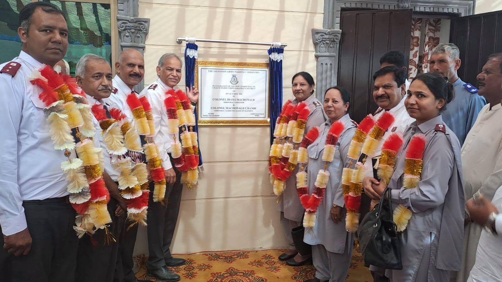 You are currently viewing Opening & Inauguration of 96 Marri Corps Quarter and Corps Hall