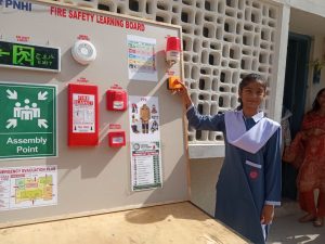 Fire Safety Awareness Training at Azam Town School, Karachi